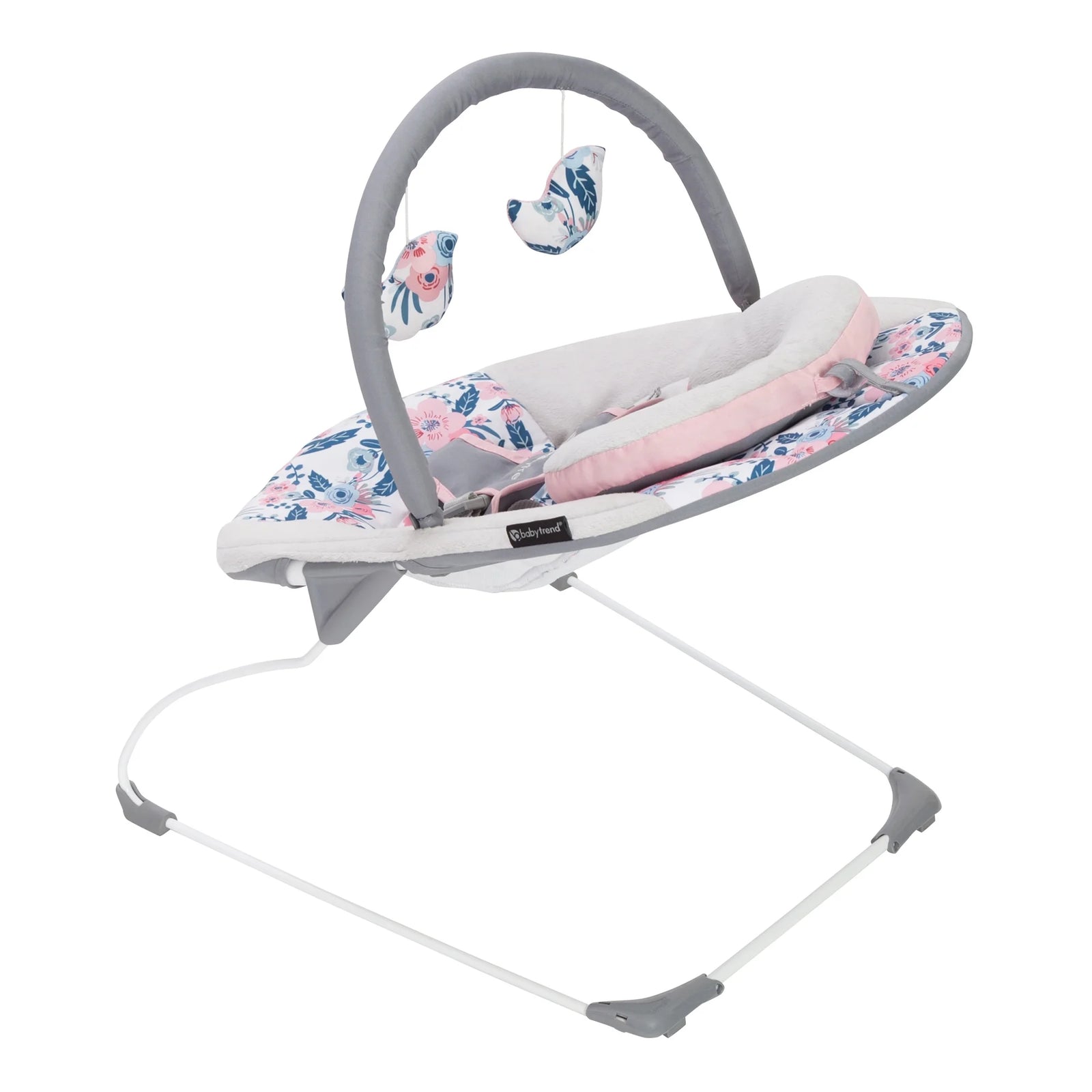 Smart Steps by  EZ Bouncer with Calming Vibration for Babies- Bluebell