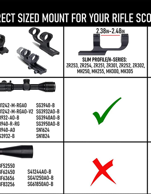 Load image into Gallery viewer, Extended Series Offset Picatinny Scope Mount
