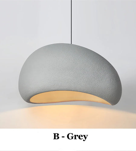 Japanese Wabi Sabi Chandelier Modern Minimalist Dining Living Room Pendant Light Bedroom Bar Designer Homestay E27 Hanghing Lamp