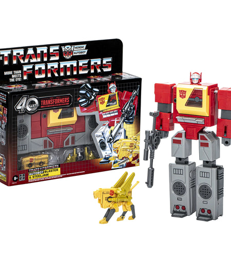 Transformers G1 40TH Anniversary Blaster & Steeljaw