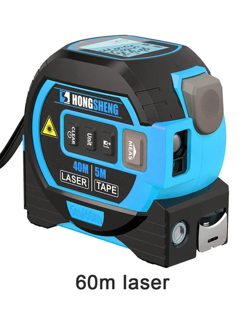 Load image into Gallery viewer, Intelligent 3In1 Laser Tape Measure Laser Rangefinder High-Precision Digital Laser Tape Range Finder Measuring Instrument Level
