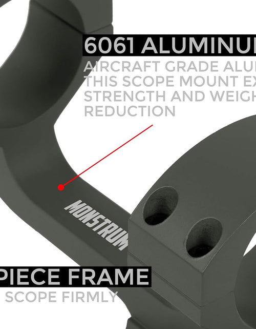 Load image into Gallery viewer, Extended Series Offset Picatinny Scope Mount
