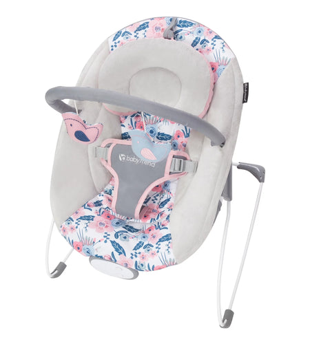 Smart Steps by  EZ Bouncer with Calming Vibration for Babies- Bluebell