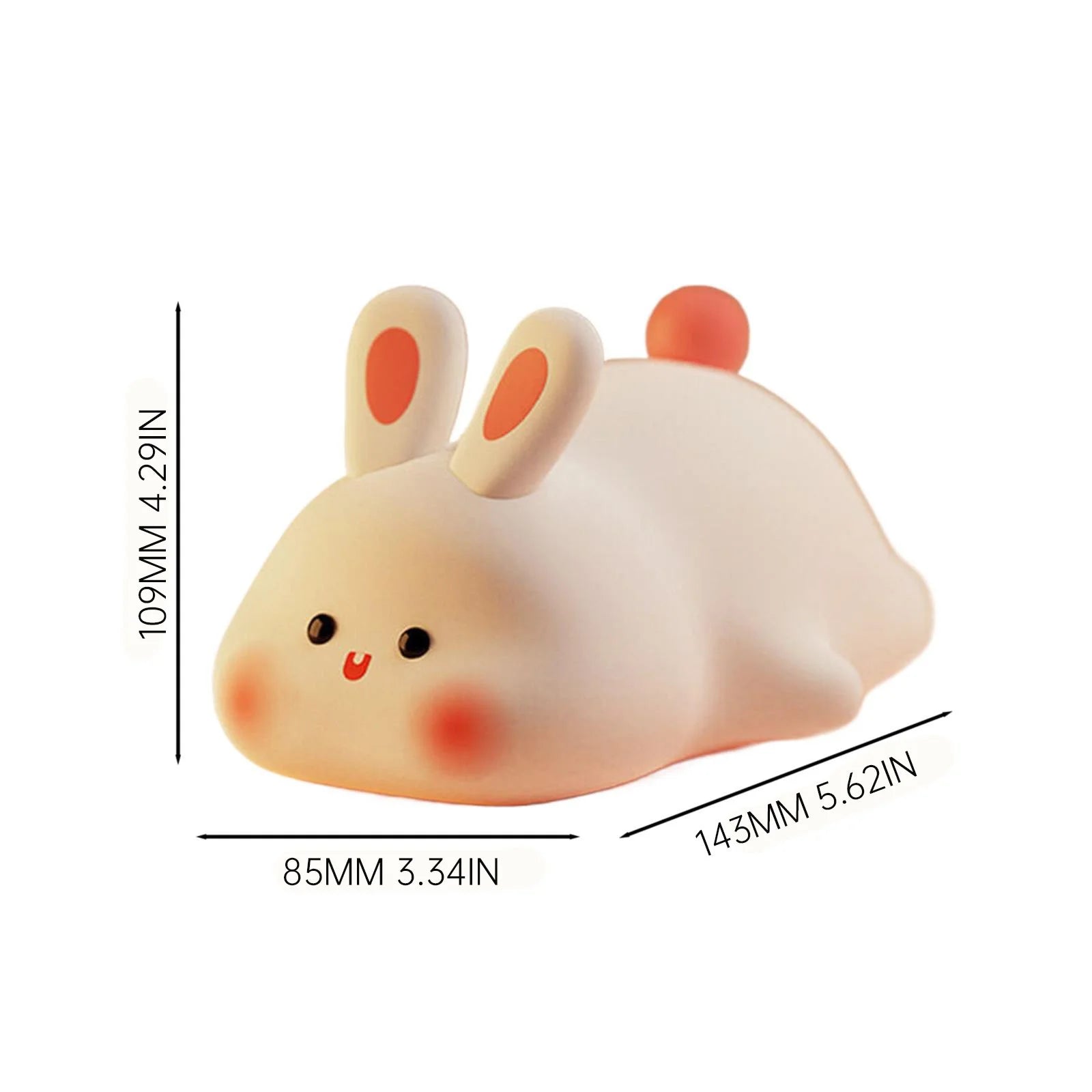 Night Light Clearance!  Night Light for Kids Bunny Lamp Rechargeable Rabbit Lamp Kids Lights for Bedroom Led Portable Night Light for Girls Boys Nursery Children Nightlight Cute Room Decor Pink