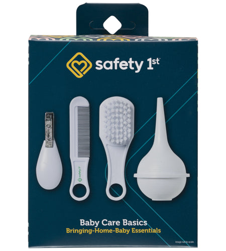 Baby Care Basics 4 Piece Infant Essentials Set, White