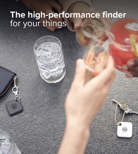 Pro (2020) 2-Pack - High Performance Bluetooth Tracker, Keys Finder and Item Locator for Keys, Bags, and More; 400 Ft Range, Water Resistance and 1 Year Replaceable Battery