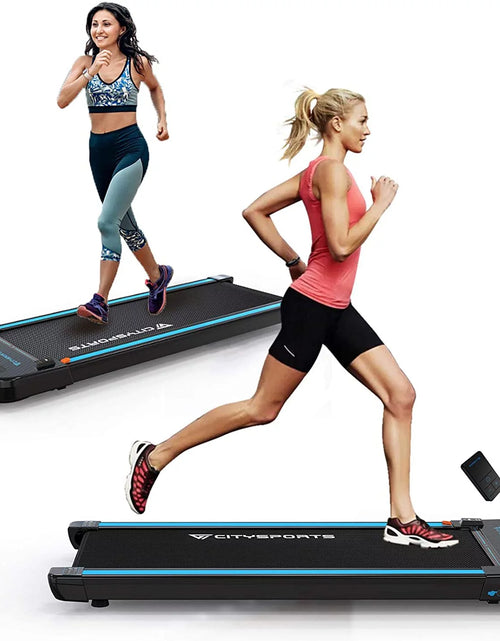 Load image into Gallery viewer, Treadmills for Home, CITYSPORTS Walking Pad Treadmill with Audio Speakers, Slim &amp; Portable
