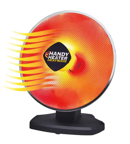 1200-Watt Electric Oscillating Ceramic Parabolic Space Heater